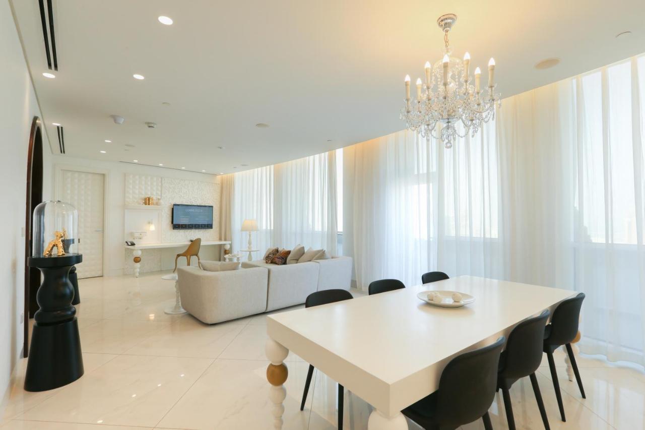 فندق موندريان الدوحة المظهر الخارجي الصورة A living room in a condominium