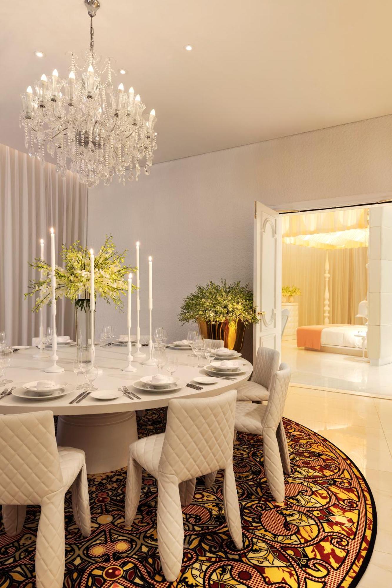 فندق موندريان الدوحة الغرفة الصورة A dining room
