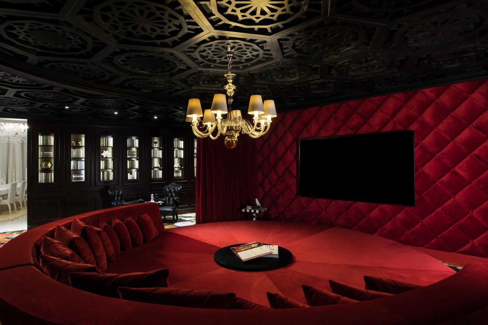 فندق موندريان الدوحة الغرفة الصورة The interior of the cinema